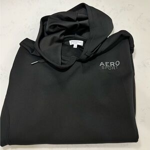 Aeropostale Aero Sport Black Hoodie